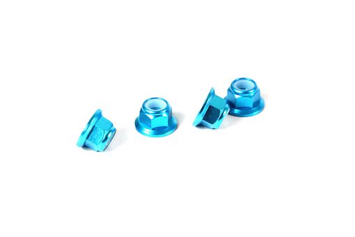122049 Aluminum M4 Nut RC Car Buggy Truck 102049