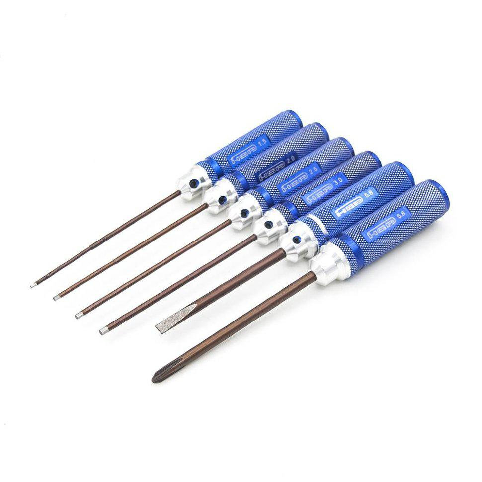 80216 RC Tools Set Screwdriver, Hex Head Screw Drivers RC High