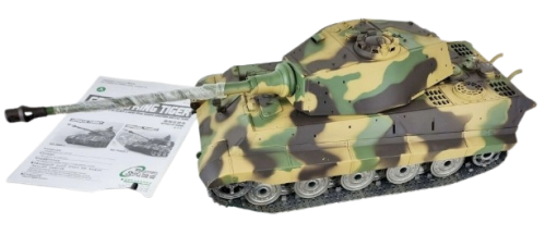 Heng Long 1/16 Scale RTR Full Function (Henschel) Pro Edition German King Tiger Ver 7 RC Tank