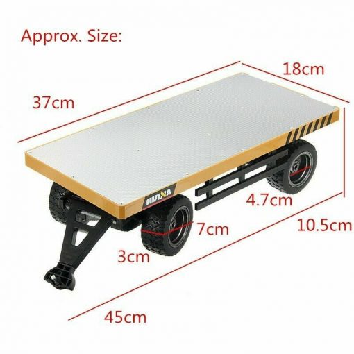 1/10 Scale RTR Flatbed Trailer