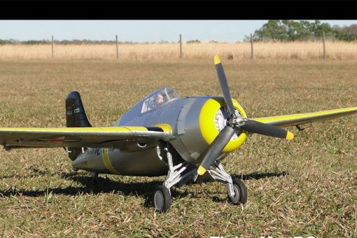 LX F4F Wildcat RC RTF Airplane With Transmitter And Battery