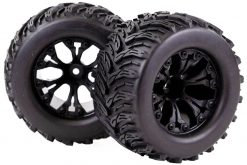 70121 HSP Wheels Complete 1/10 Scale 2P 12mm Hex