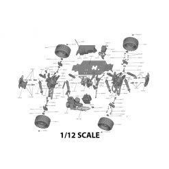 1/12 Scale RC Parts