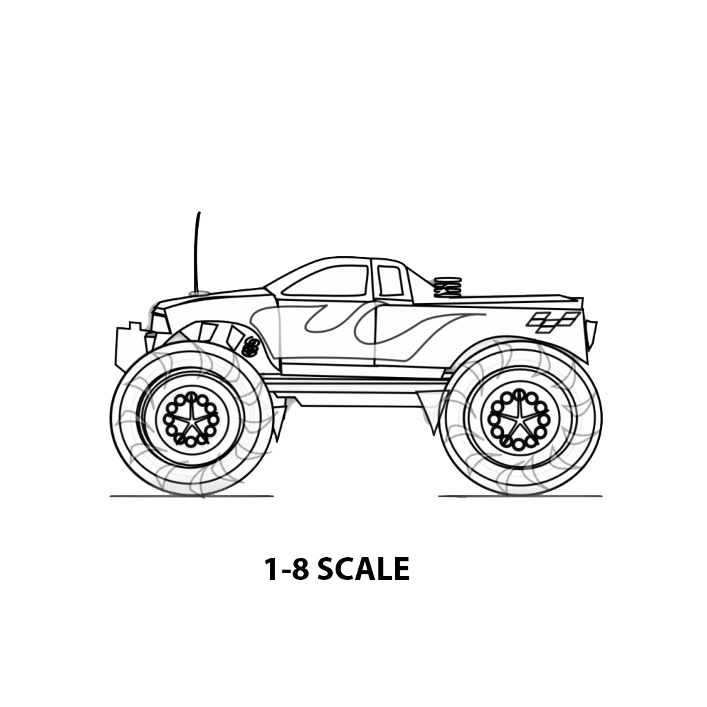 1/8 Scale Electric RC Truggy - RC High Performance Hobbies