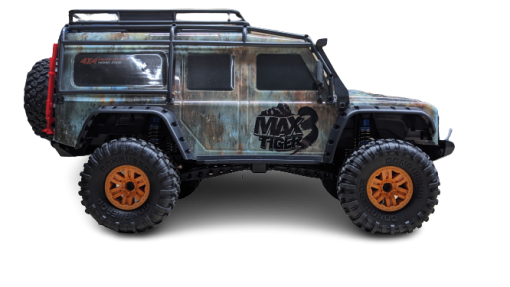 HB 1/10 Scale RTR Electric 4WD Truck Comes With Led Lights & 2 Rechargeable Batteries