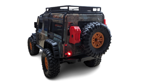 HB 1/10 Scale RTR Electric 4WD Truck Comes With Led Lights & 2 Rechargeable Batteries