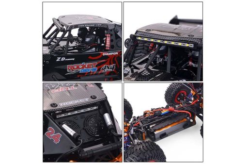 ZD Racing ROCKET 1/10 4WD 2.4G RC Desert RTR Buggy W/ 2 Rechargeable Batteries