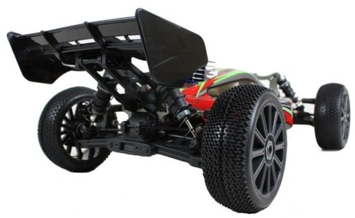 Himoto 1/8 Scale FIRESTONE PRO RTR 4WD Nitro Off Road Buggy rear view