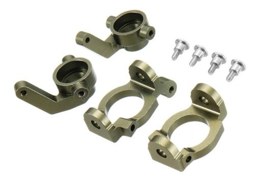 ZD RACING DBX-10 ALUMINUM C-HUB SET AND STEERING CUP