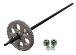 31209M Himoto Metal Upgrade Centre Spur Gear With Driveshaft Complete With Pinion Gear, Himoto 31609 & 31201, Maverick 150037