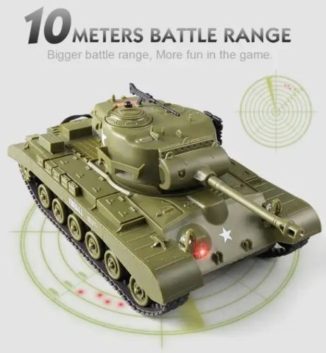 Heng long Tank 2.4G 1/30 scale RC Battle Tank Set (2pcs) SHERMAN EASY ...