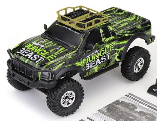 HB 1/10 Electric 4WD RC Rock Crawler Vehicle LED Light RTR with 2 Recharageable Batteries (NEW STOCK ARRIVED!) - Image 2