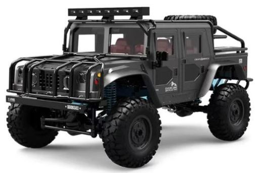 Hummer H1 Hurtle 1/12 Scale 4WD RC Rock Crawler with 2 Rechargeable Batteries