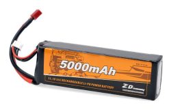 ZD Racing 11.1V 5000mAh 35C 3S Lipo Battery T Plug