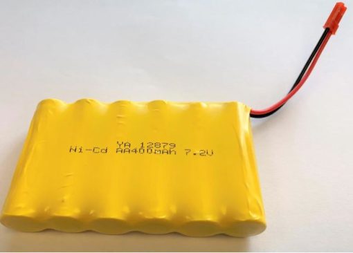 7.2V 400mAh Ni-Cd Rechargeable Battery