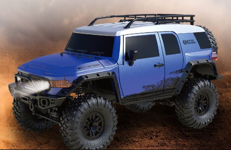 HB-ZP1007 4WD Electric RC Rock Crawler 1/10 Scale RTR Includes Led ...