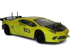 HSP Extreme Lambo Style 1/10 RC 4WD Nitro Powered On Road Car