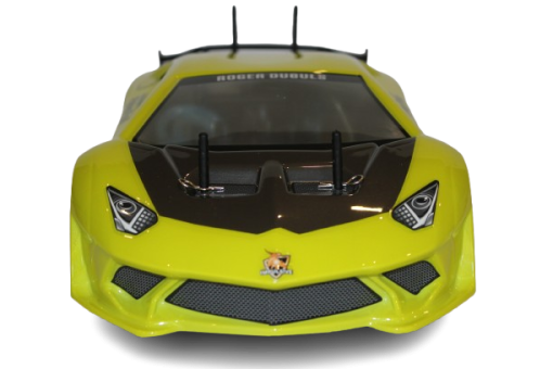 HSP Extreme Lambo Style 1/10 RC 4WD Nitro Powered On Road Car - Image 3