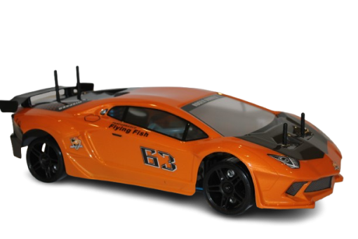 HSP Extreme Lambo Style 1/10 RC 4WD Nitro Powered On Road Car - Image 2