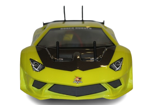 HSP 1/10 Scale Lambo 4WD Electric RTR Road Car W/ 2 Rechargeable Batteries LB01 - Image 4