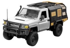 Landcruiser LC79 MN82S 1:12 scale RTR 2.4G 4WD Rock Crawler with 2 Rechargeable Batteries - Silver