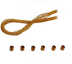 RC Nitro Upgrade Steel Orange Fuel Line Guard